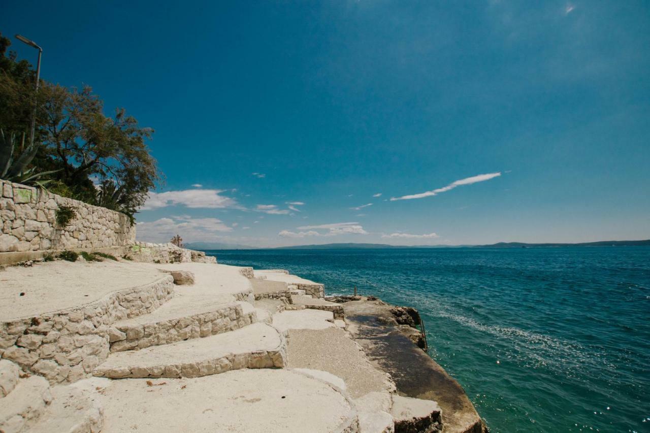 Ferienwohnung Blue Sea House Trogir Exterior foto